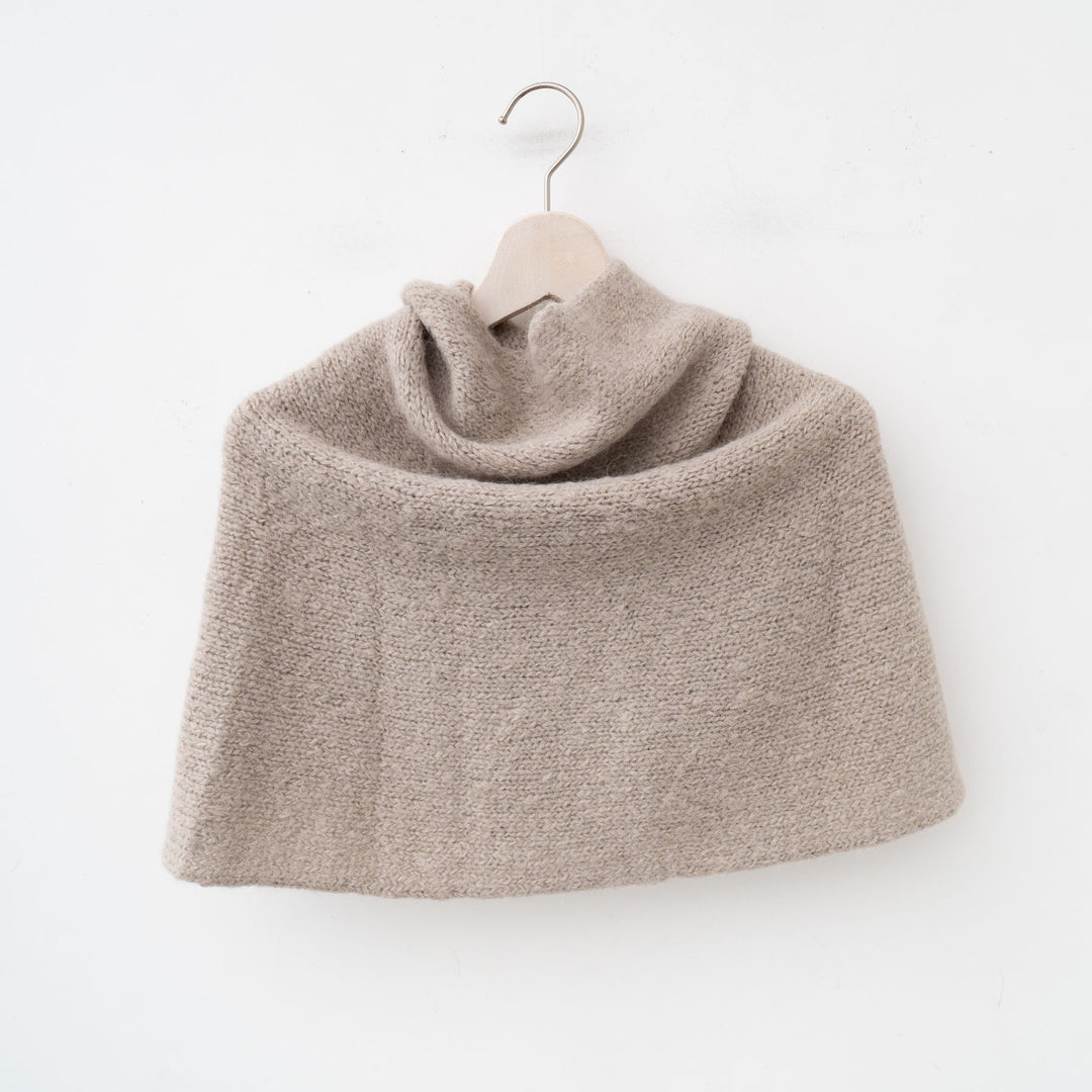 【AW】evam eva/　alpaca wool snood-E213G157