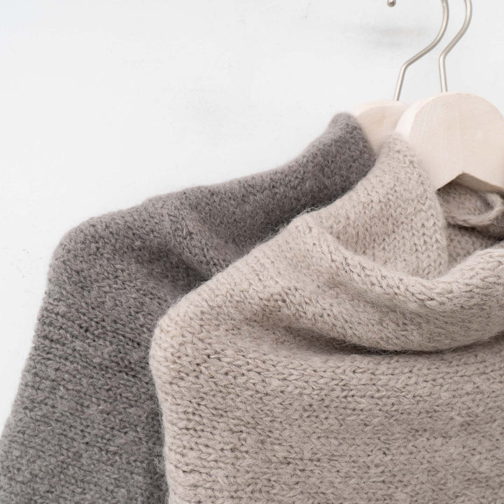 【AW】evam eva/　alpaca wool snood-E213G157