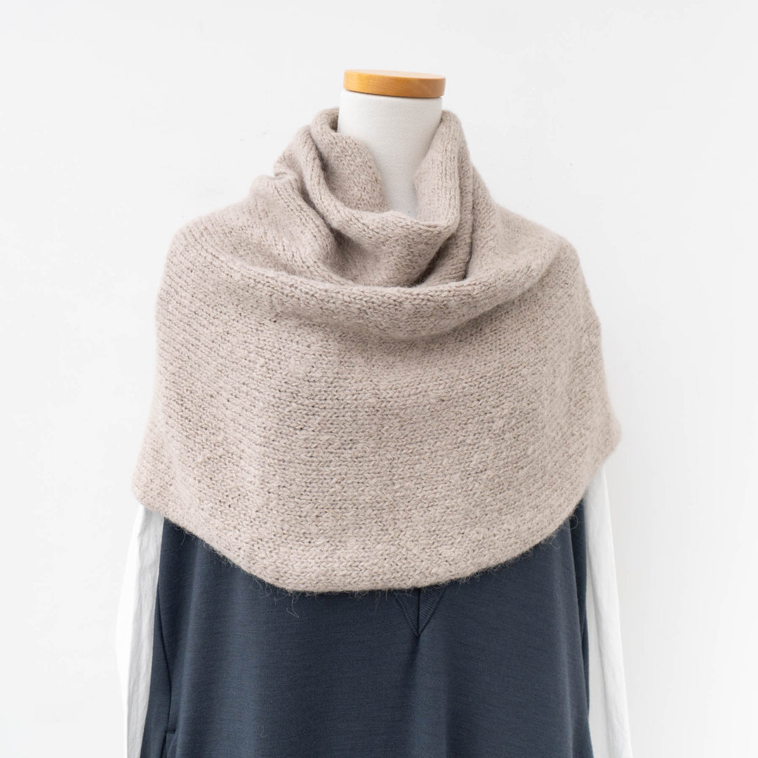 【AW】evam eva/　alpaca wool snood-E213G157