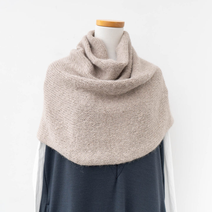 【AW】evam eva/　alpaca wool snood-E213G157