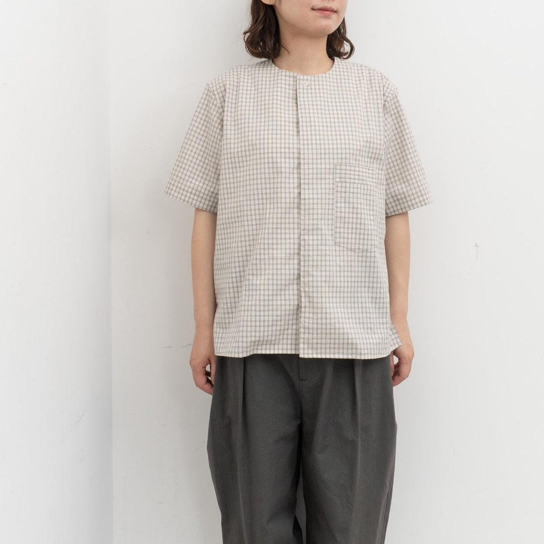 ASEEDONCLÖUD/　HandWerker short sleeves shirt 261616-Y