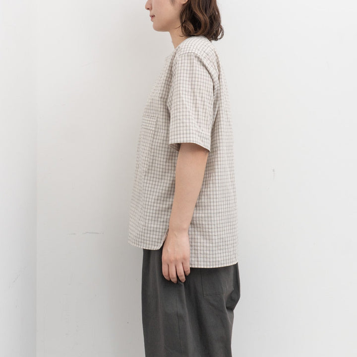ASEEDONCLÖUD/　HandWerker short sleeves shirt 261616-Y