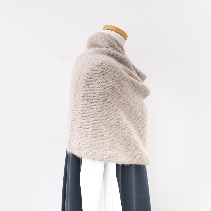 【AW】evam eva/　alpaca wool snood-E213G157