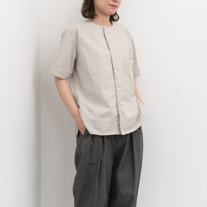 ASEEDONCLÖUD/　HandWerker short sleeves shirt 261616-Y