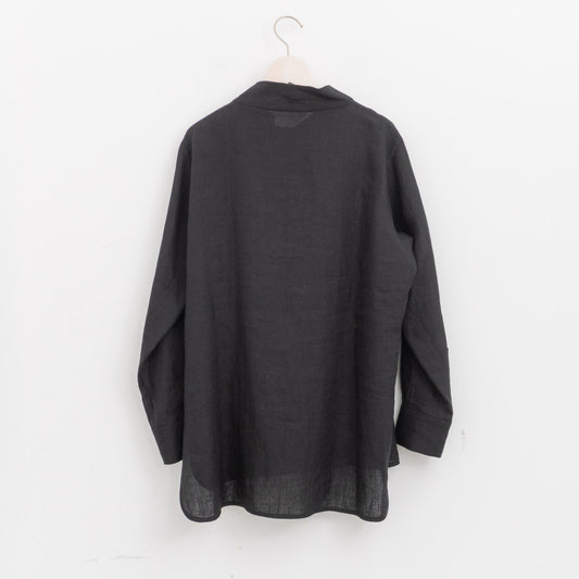 完売atelier naruse｜WOMEN　linen mock-neck blouse na-f02089_A