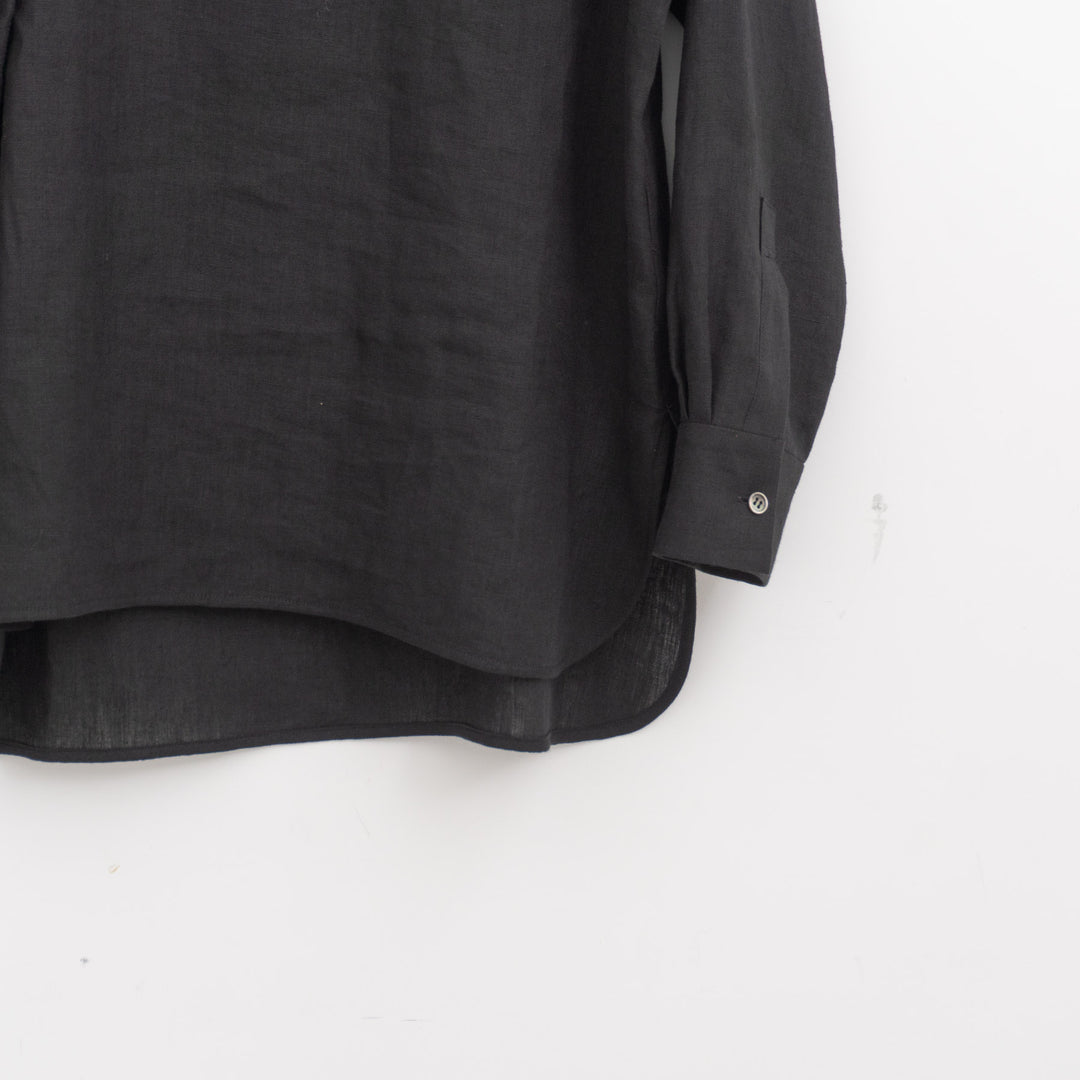 atelier naruse /WOMEN　linen mock-neck blouse na-f02089_A