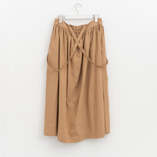 atelier naruse｜WOMEN　cotton suspender skirt na-h06041