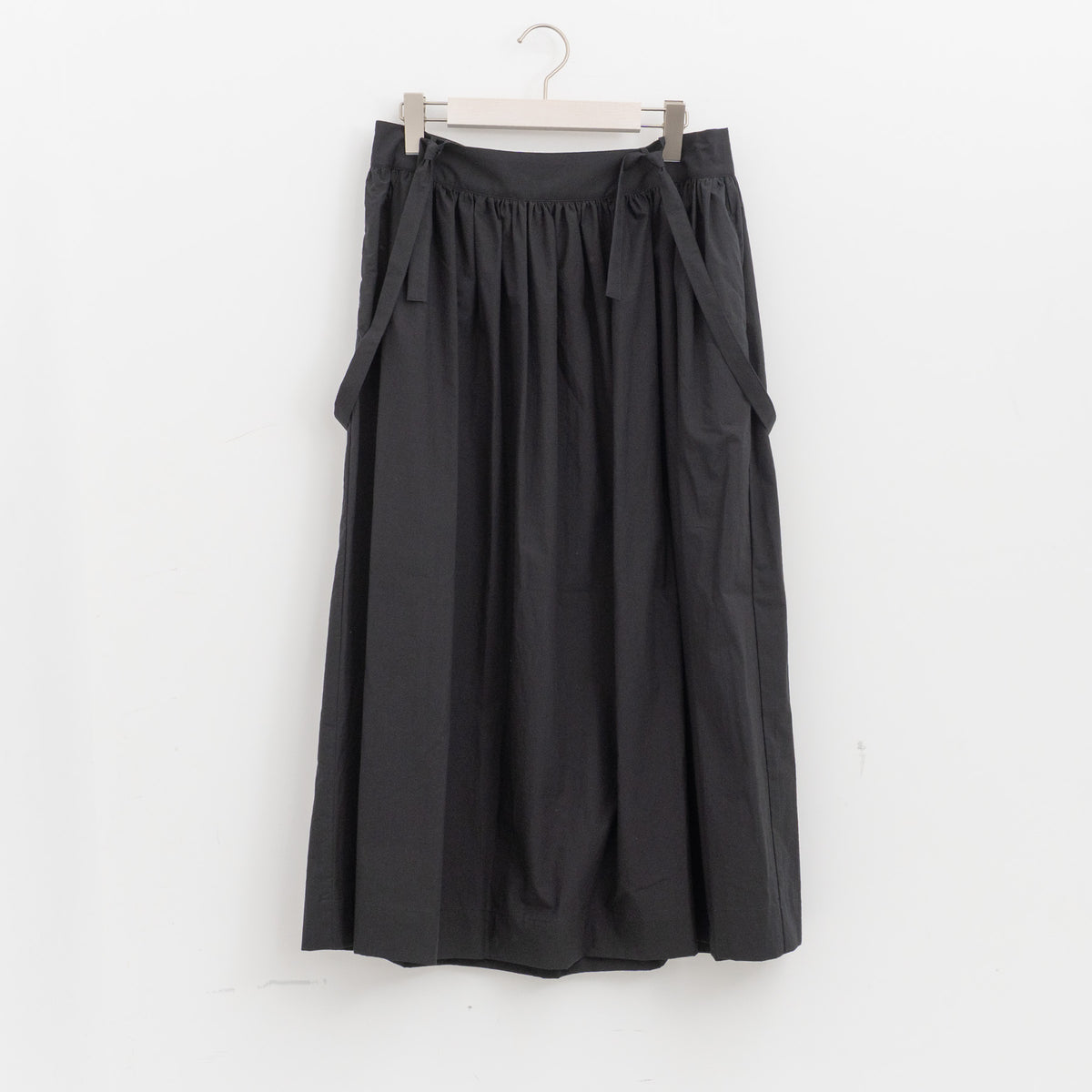 atelier naruse｜WOMEN　cotton suspender skirt na-h06041（black）