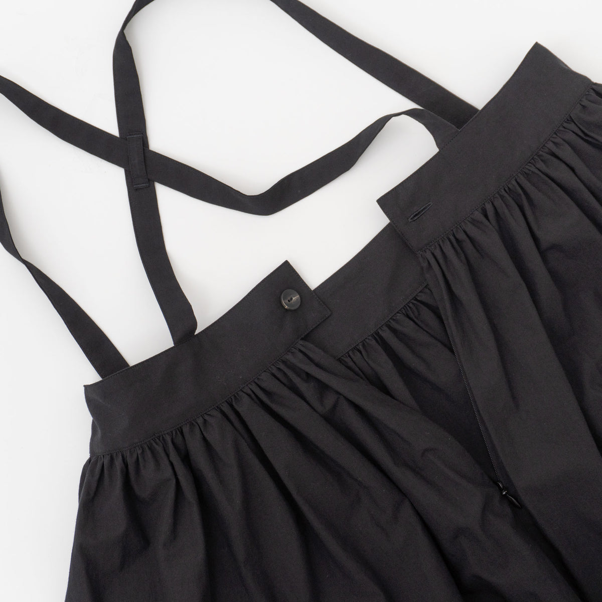 atelier naruse｜WOMEN　cotton suspender skirt na-h06041