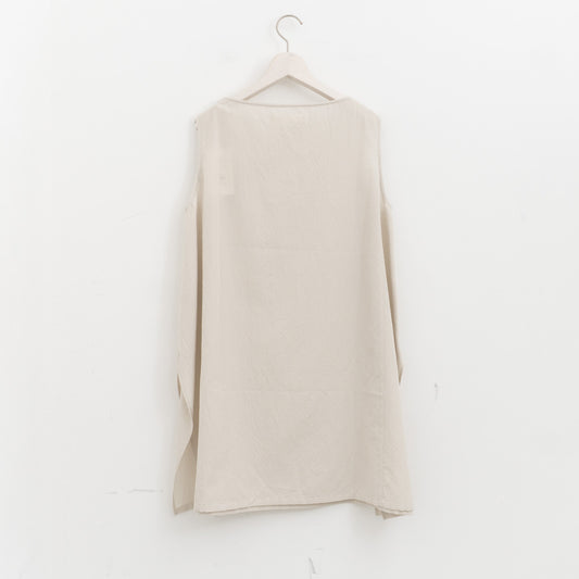 evam eva｜pin check tunic E261T147