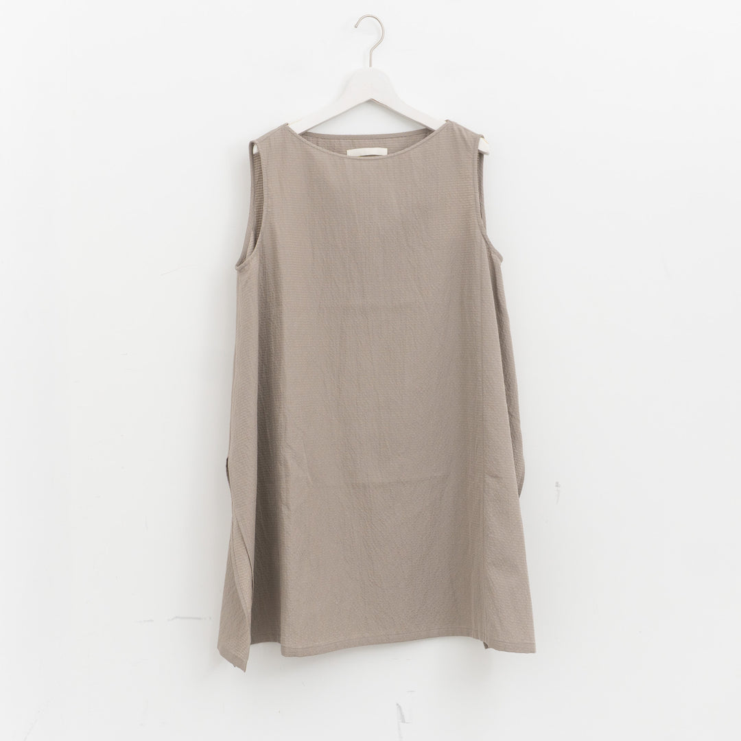 evam eva/　pin check tunic E261T147