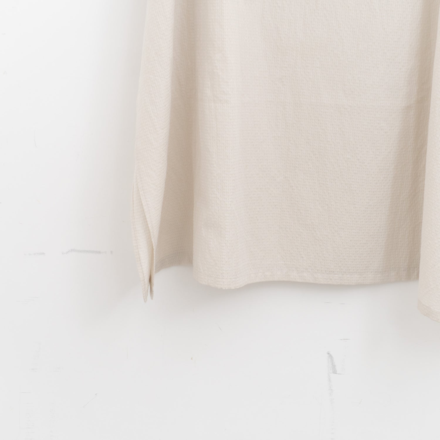 evam eva｜pin check tunic E261T147