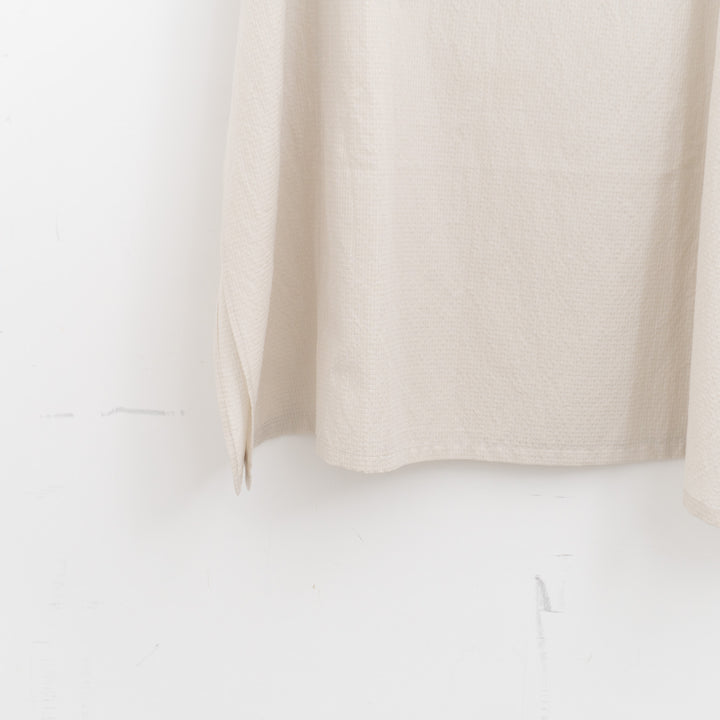 evam eva/　pin check tunic E261T147