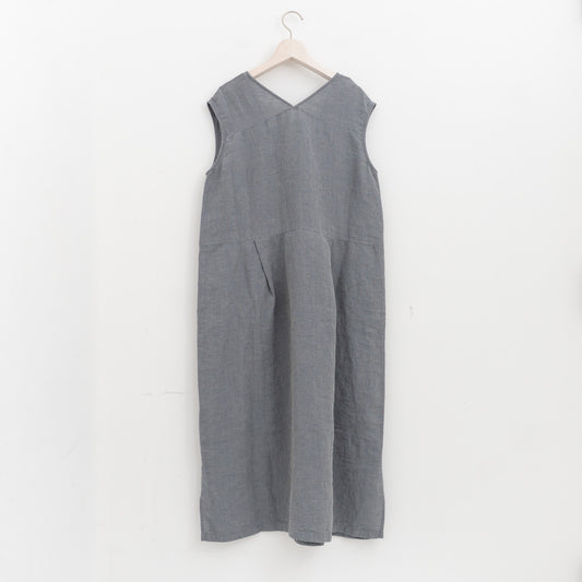 evam eva｜linen sleeveless one-piece E261T176