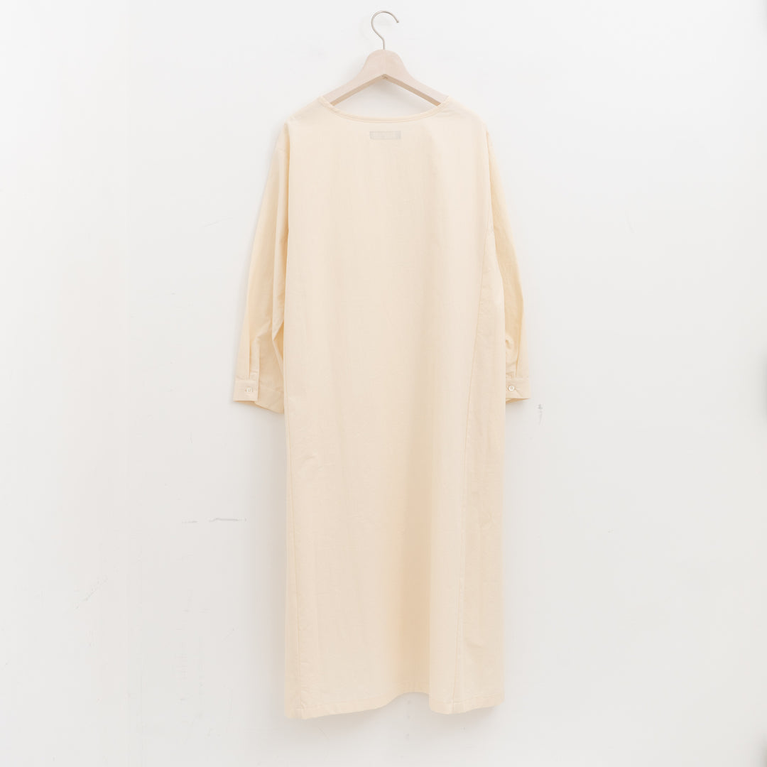 TAYUTAU/　近江晒クルーネックワンピース　Y319062