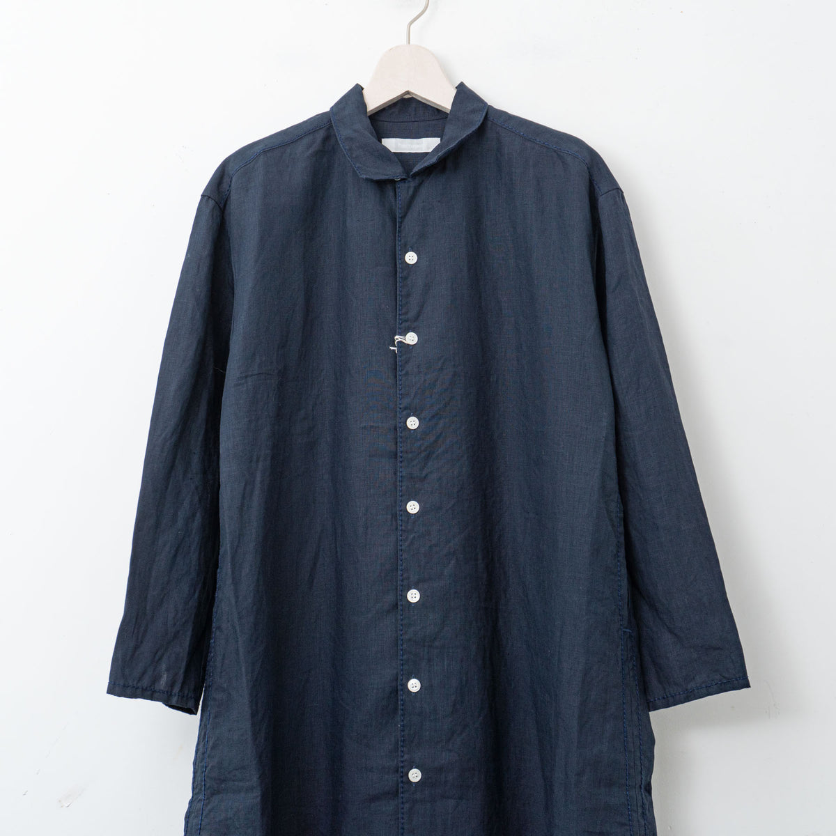 【SALE) homspun｜WOMEN　　コットンリネンバイオ長袖ワンピース　251-1641-YS