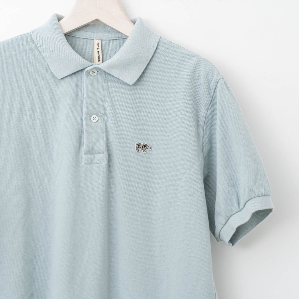 SCYE BASICS｜MEN　Cotton Pique Polo Shirt 5125-21715（243）