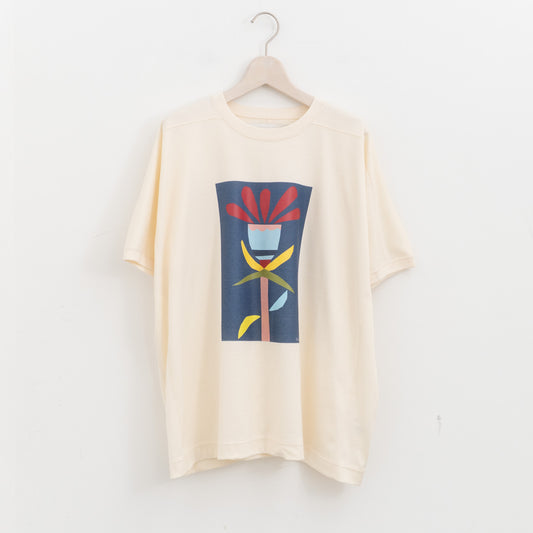 【SALE】ASEEDONCLÖUD｜Kafusho T-shirt No.261803-Y（ivory）