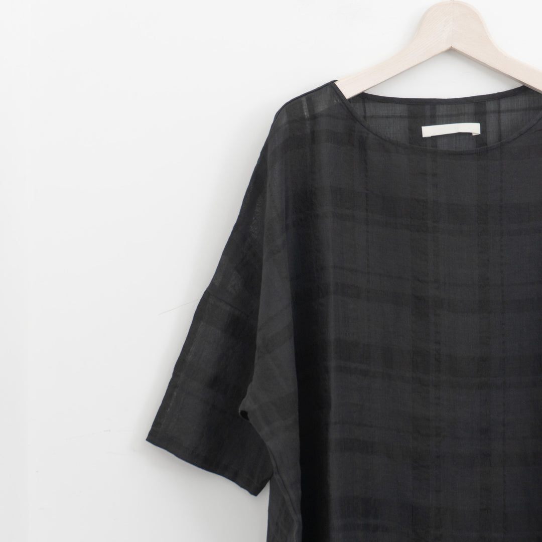 evam eva/　linen ramie pullover E261T223