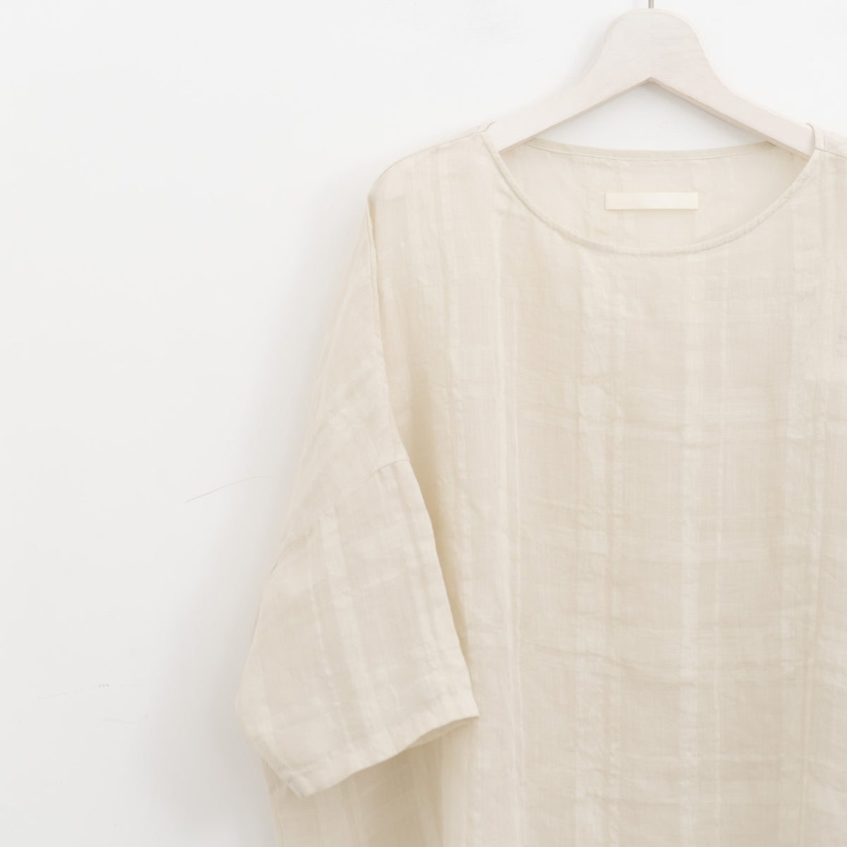 evam eva｜linen ramie pullover E261T223
