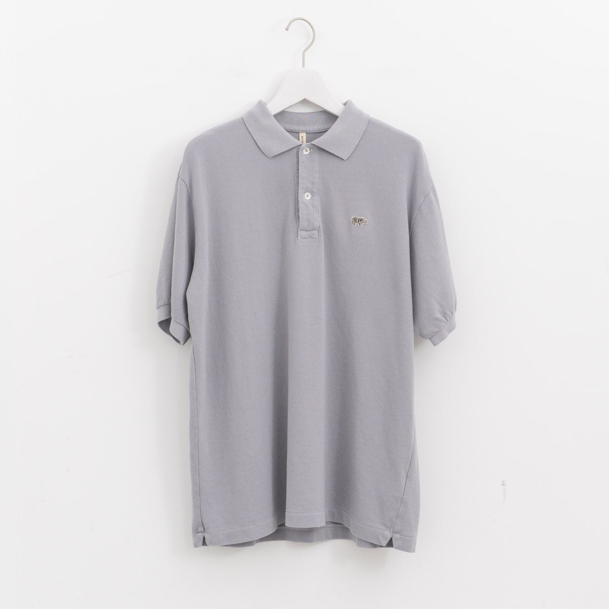 【完売】SCYE BASICS｜Cotton Pique Polo Shirt 5126-21700（15.gray）