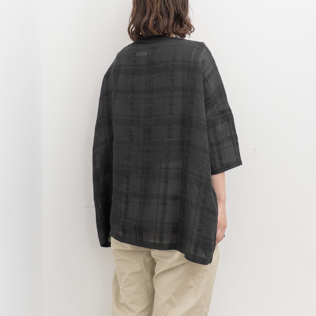 evam eva｜linen ramie pullover E261T223