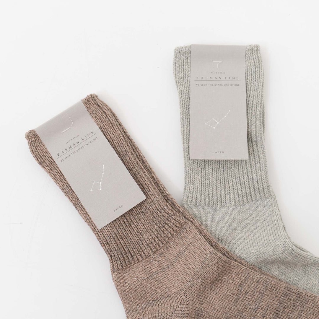 KARMAN LINE/　NORMA Cotton × silk 26-28cm  NW-M06-1-suomi