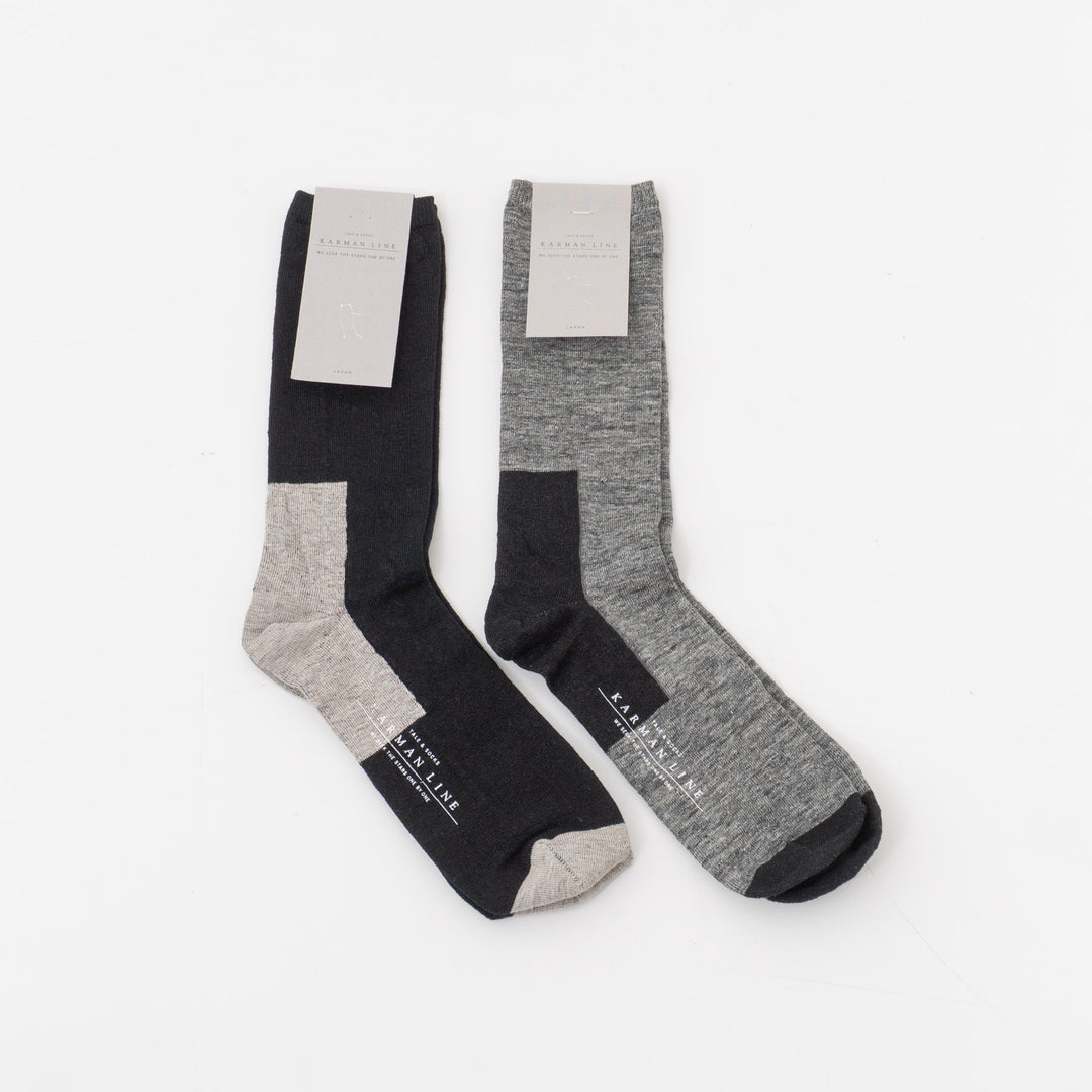 KARMAN LINE/　GEMINI Linen × Heel 26-28cm NW-M02-3-suomi　