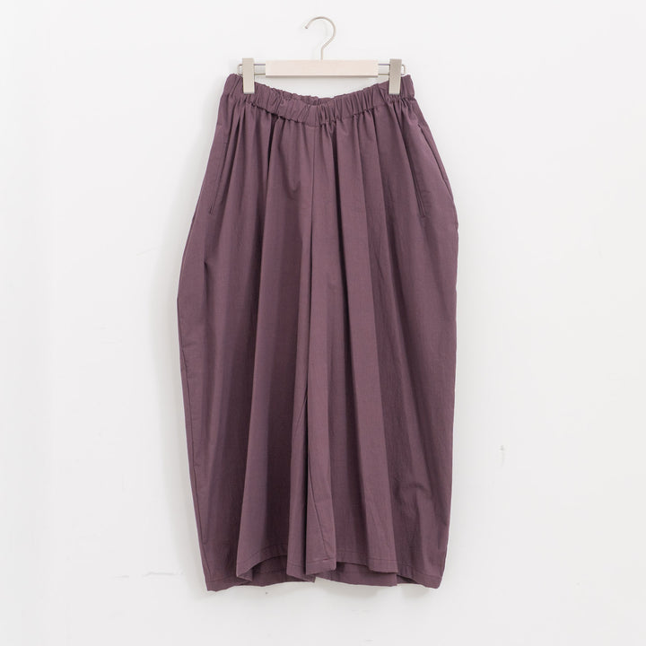 atelier naruse /WOMEN　cotton high twist poplin gaucho pants na-h05117