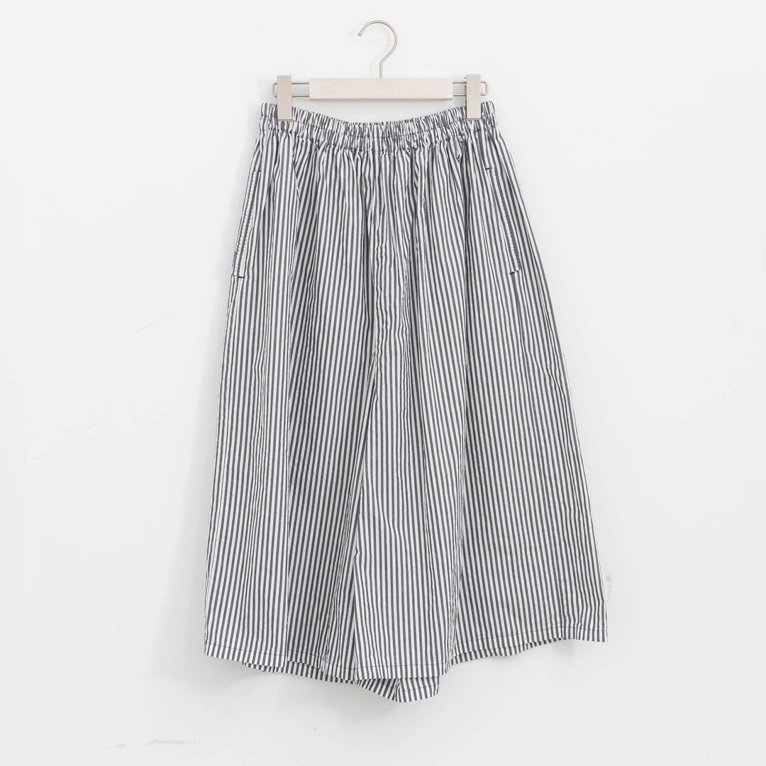 homspun /WOMEN　タイプライターギャザーキュロットパンツ 261-3405-Y
