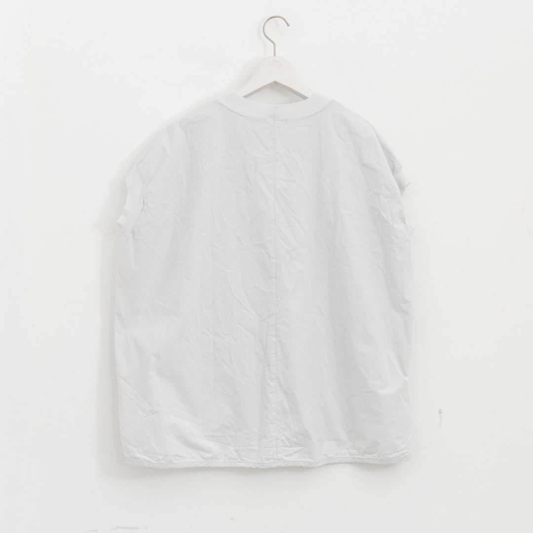homspun/WOMEN コンパクトウェザー BIGノースリーブ ブラウス 261-5755-Y