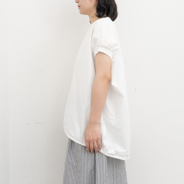 homspun/WOMEN コンパクトウェザー BIGノースリーブ ブラウス 261-5755-Y