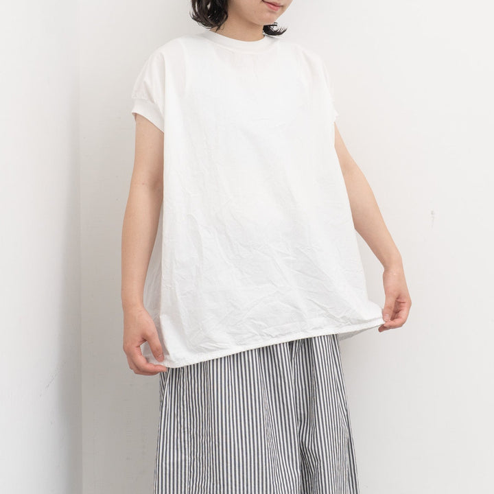 homspun/WOMEN コンパクトウェザー BIGノースリーブ ブラウス 261-5755-Y