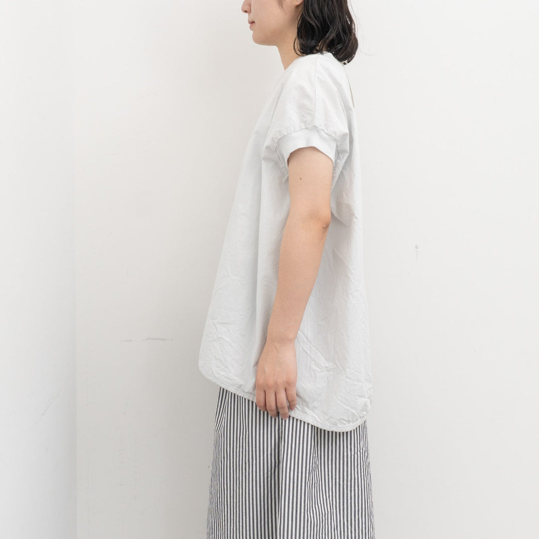 homspun/WOMEN コンパクトウェザー BIGノースリーブ ブラウス 261-5755-Y