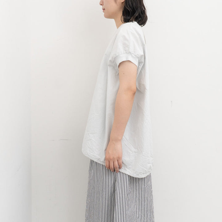 homspun/WOMEN コンパクトウェザー BIGノースリーブ ブラウス 261-5755-Y
