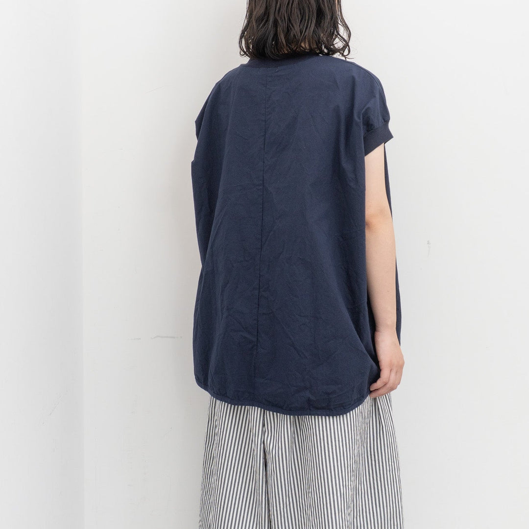 homspun/WOMEN コンパクトウェザー BIGノースリーブ ブラウス 261-5755-Y