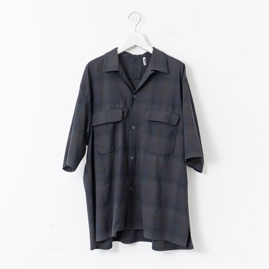 KAPTAIN SUNSHINE｜MEN　Open Collared SS Shirt