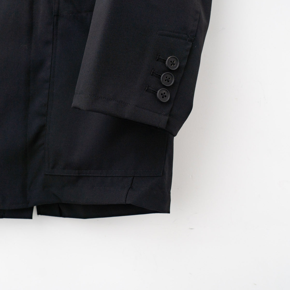 nonnotte｜MEN　Cutaway Front Long Jacket N-24S-039