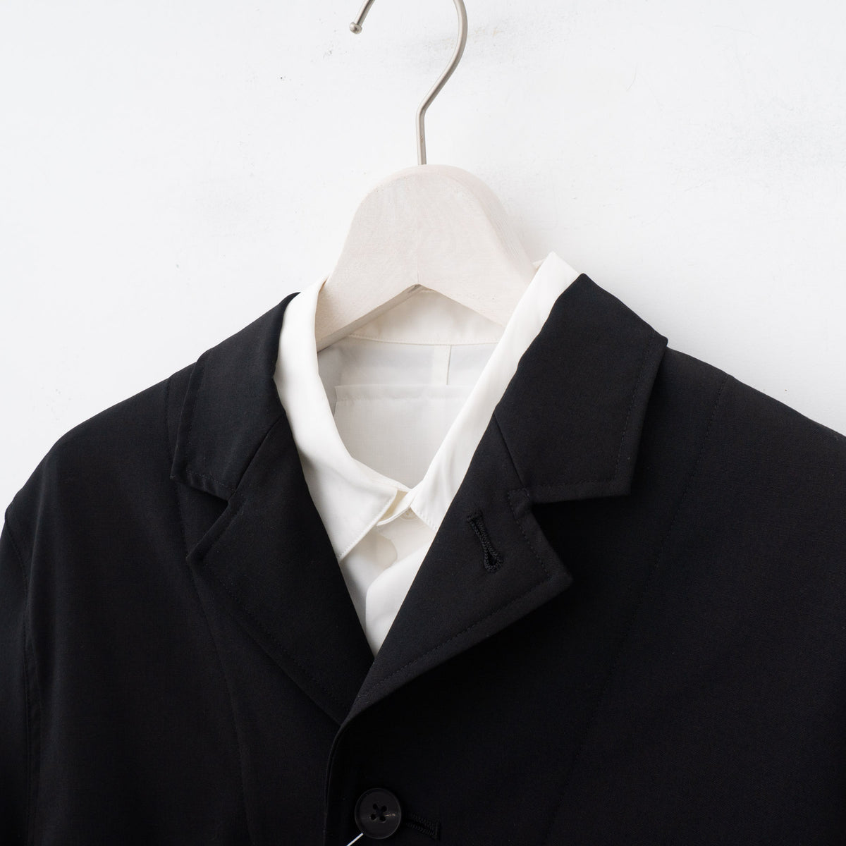 nonnotte｜MEN　Cutaway Front Long Jacket N-24S-039