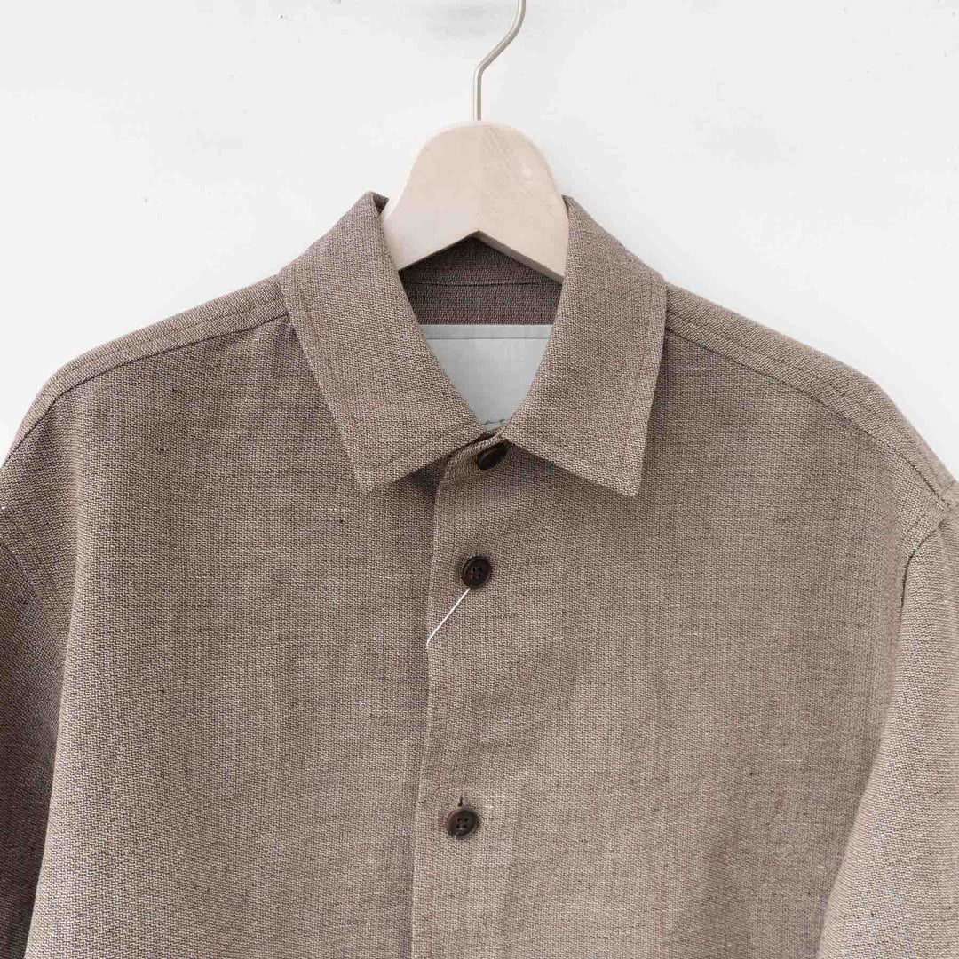 nonnotte/MEN　Oversized Shirt Coat N-24S-021