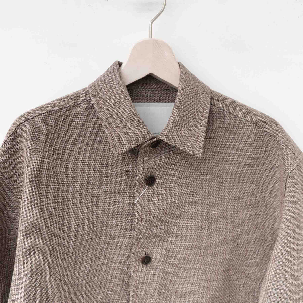 nonnotte｜MEN　Oversized Shirt Coat N-24S-021