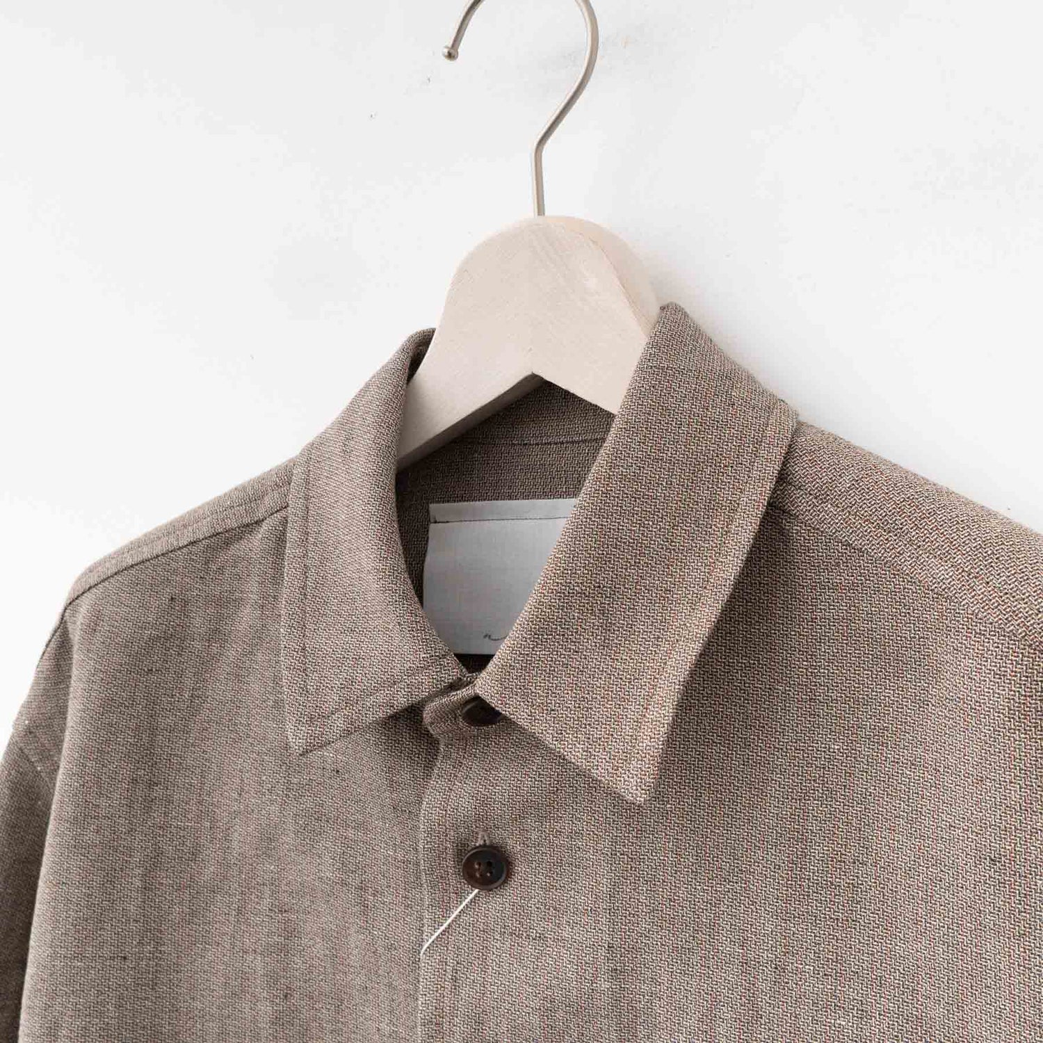 nonnotte｜MEN　Oversized Shirt Coat N-24S-021