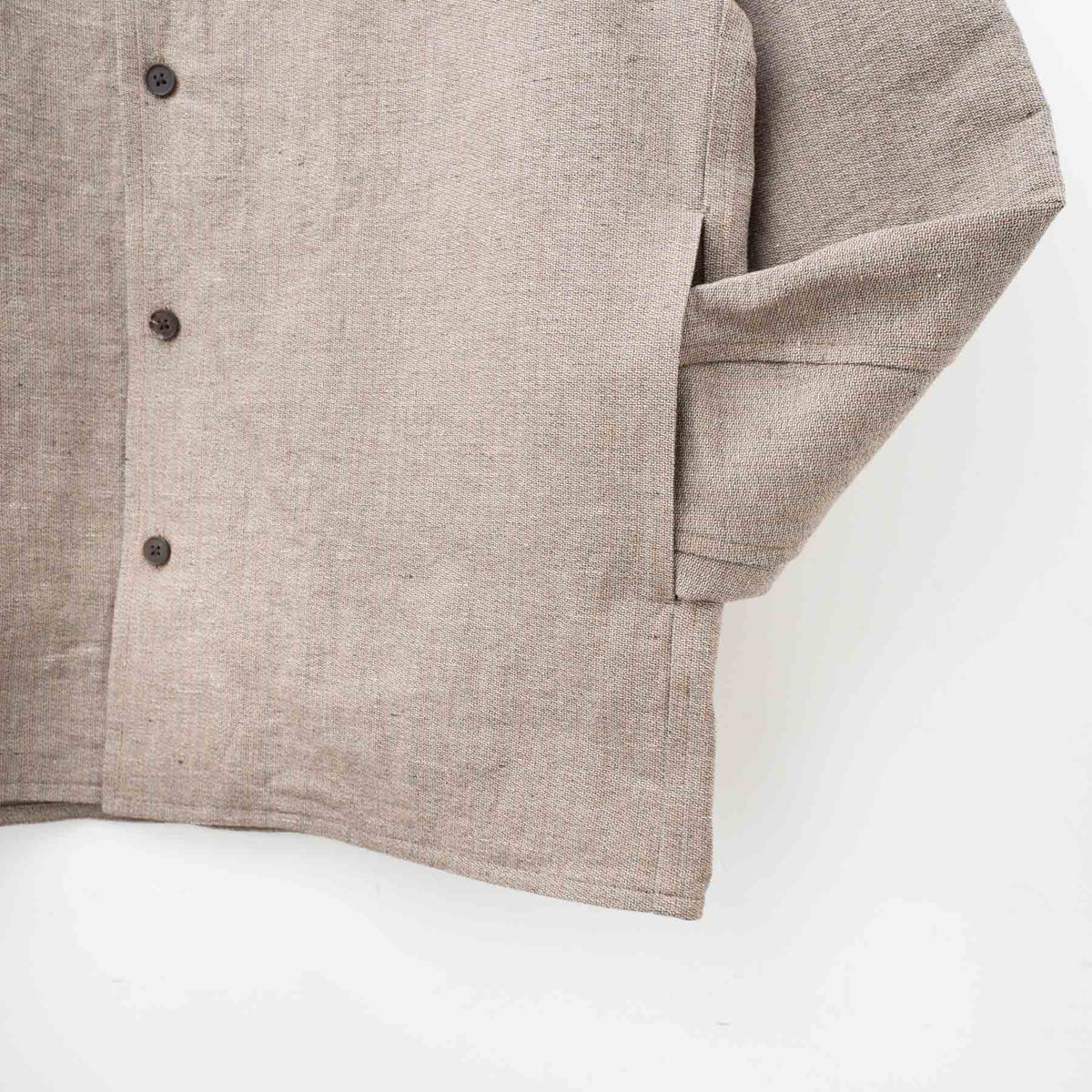 nonnotte｜MEN　Oversized Shirt Coat N-24S-021