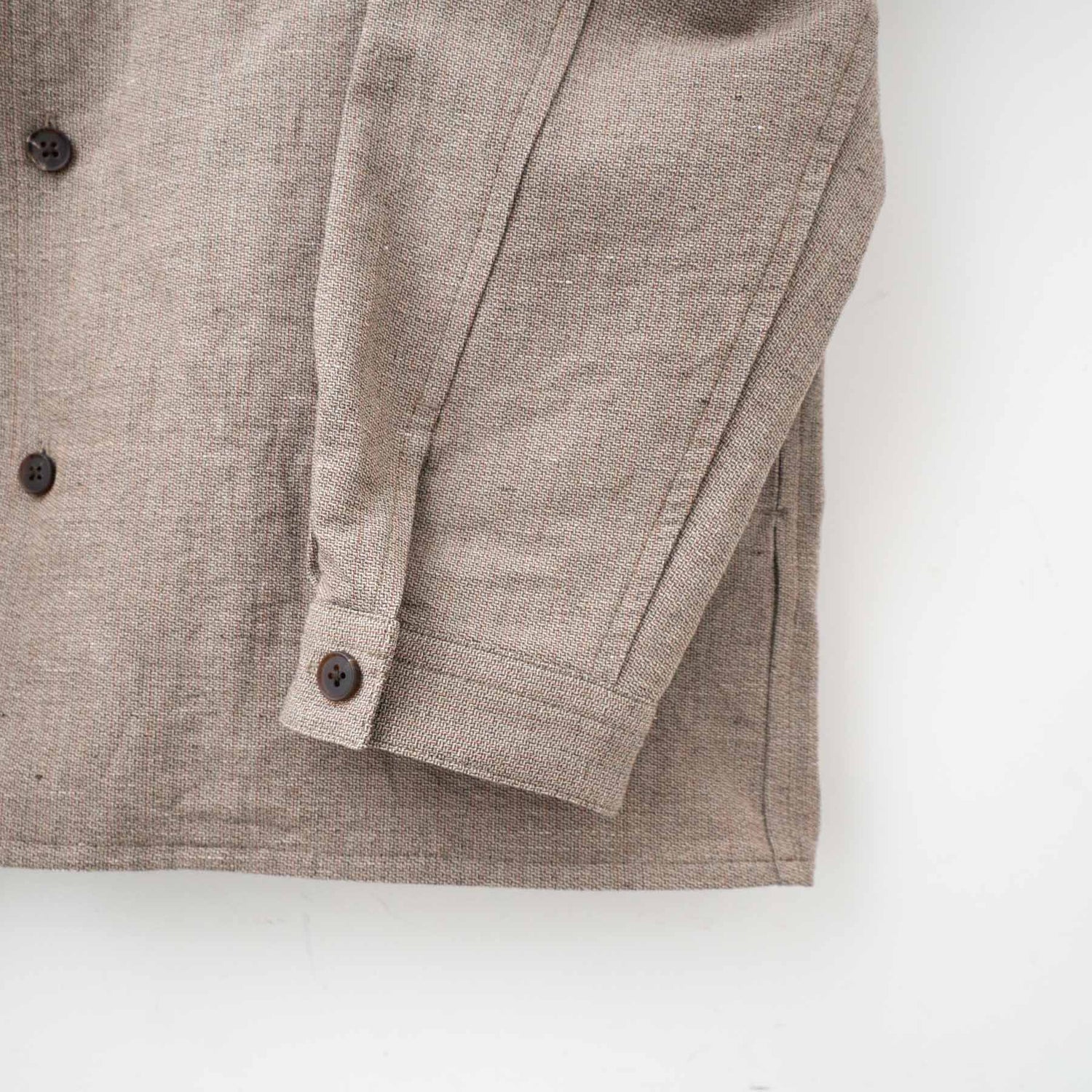 nonnotte｜MEN　Oversized Shirt Coat N-24S-021