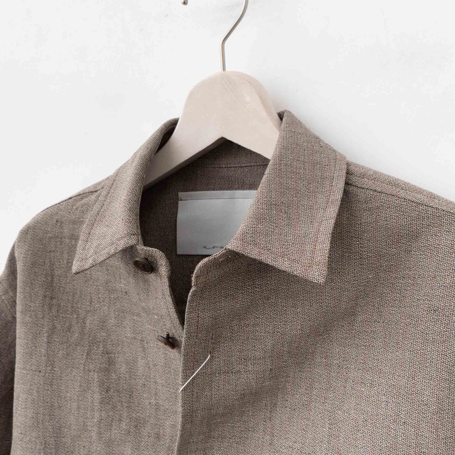 nonnotte｜MEN　Oversized Shirt Coat N-24S-021