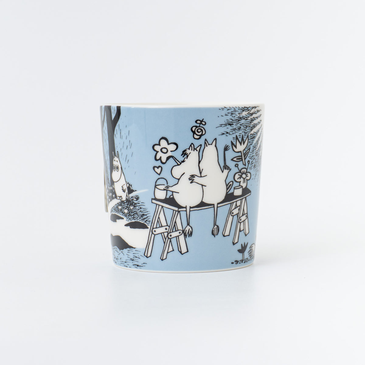 MOOMIN ARABIA｜Moomin mug 0.3L 　ムーミン クラシック マグ Love ブルー