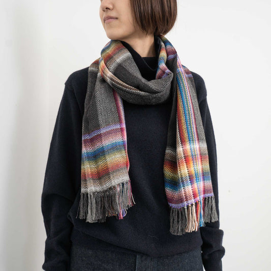 THE INOUE BROTHERS...｜Multi Colored Scarf TIB23-AL5001ML/TIB-ALAC5001ML