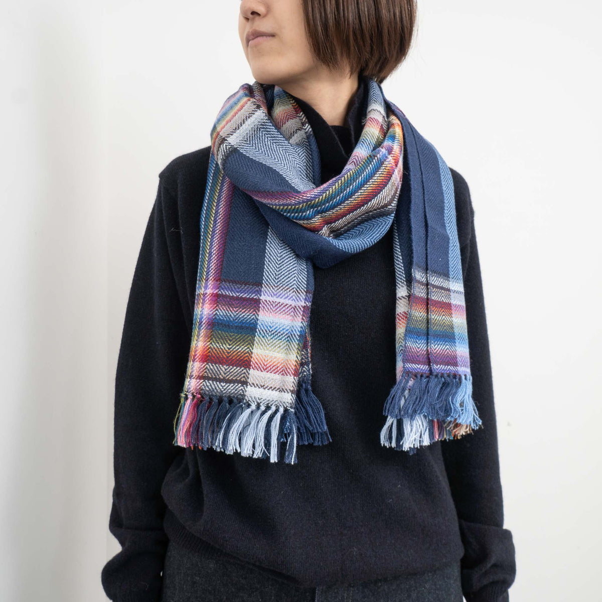 THE INOUE BROTHERS...｜Multi Colored Scarf TIB23-AL5001ML/TIB-ALAC5001ML