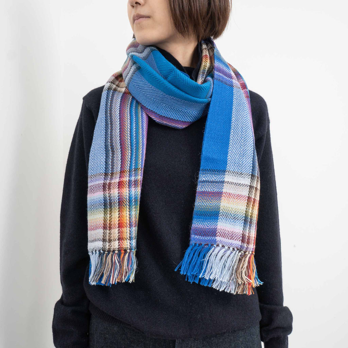 THE INOUE BROTHERS...｜Multi Colored Scarf TIB23-AL5001ML/TIB-ALAC5001ML