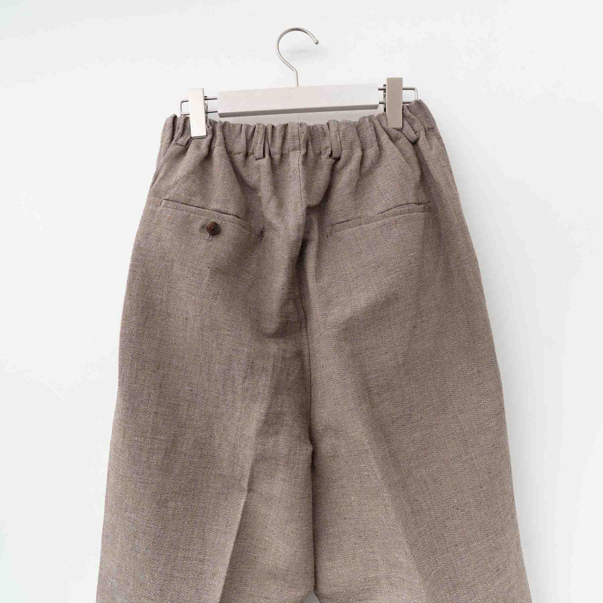 nonnotte｜MEN　Draping Elastic Wide Trousers TypeA N-24S-063